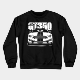 Shelby GT350 - White Print Crewneck Sweatshirt